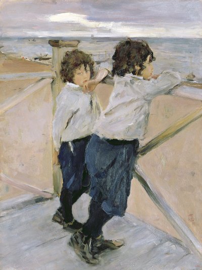 Two Boys, 1899 by Valentin Aleksandrovich Serov